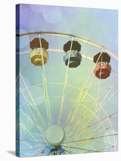 Rainbow Ferris Wheel IV-Sylvia Coomes-Stretched Canvas