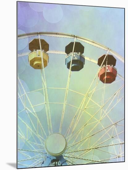 Rainbow Ferris Wheel IV-Sylvia Coomes-Mounted Photographic Print