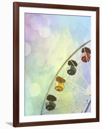 Rainbow Ferris Wheel V-Sylvia Coomes-Framed Photographic Print