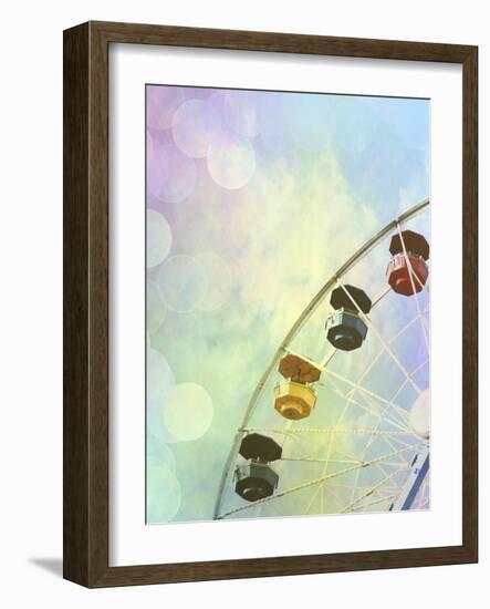 Rainbow Ferris Wheel V-Sylvia Coomes-Framed Photographic Print