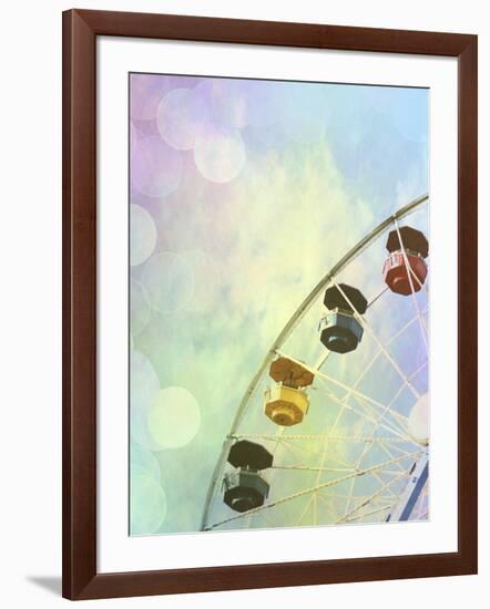 Rainbow Ferris Wheel V-Sylvia Coomes-Framed Photographic Print