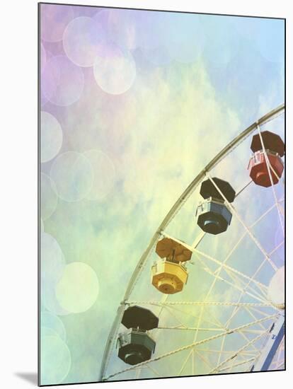 Rainbow Ferris Wheel V-Sylvia Coomes-Mounted Photographic Print