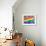 Rainbow Flag-RDStockPhotos-Framed Photographic Print displayed on a wall