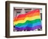 Rainbow Flag-RDStockPhotos-Framed Photographic Print