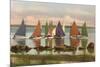 Rainbow Fleet, Nantucket, Massachusetts-null-Mounted Premium Giclee Print