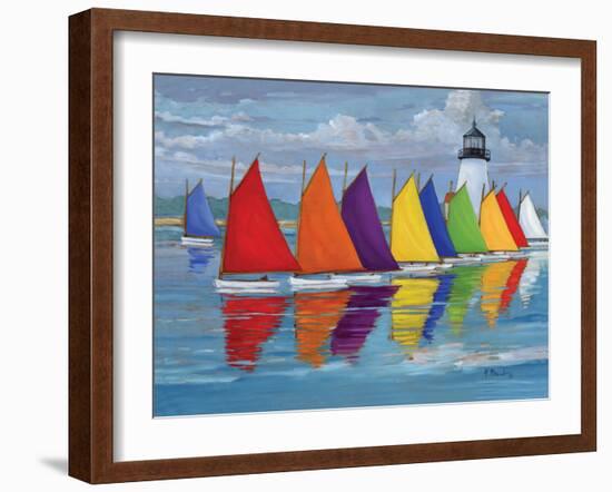 Rainbow Fleet-Paul Brent-Framed Art Print