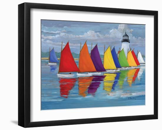 Rainbow Fleet-Paul Brent-Framed Art Print