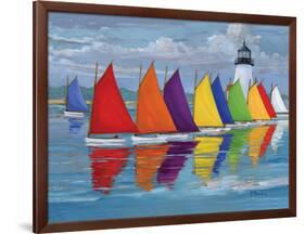 Rainbow Fleet-Paul Brent-Framed Art Print