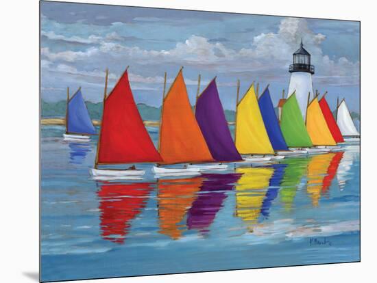 Rainbow Fleet-Paul Brent-Mounted Art Print