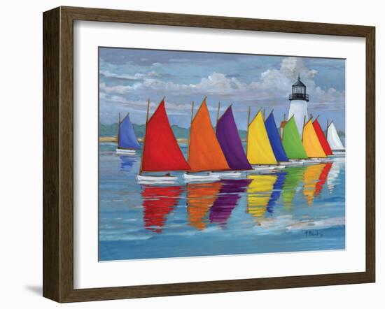 Rainbow Fleet-Paul Brent-Framed Art Print