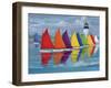 Rainbow Fleet-Paul Brent-Framed Art Print