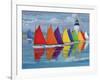 Rainbow Fleet-Paul Brent-Framed Art Print