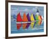 Rainbow Fleet-Paul Brent-Framed Art Print