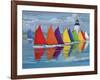 Rainbow Fleet-Paul Brent-Framed Art Print