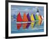 Rainbow Fleet-Paul Brent-Framed Art Print