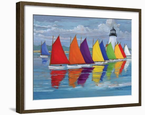 Rainbow Fleet-Paul Brent-Framed Art Print