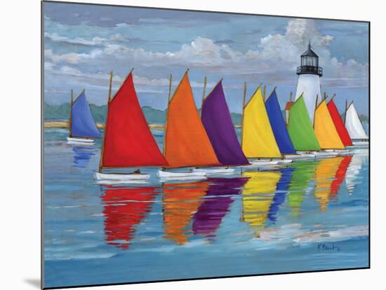 Rainbow Fleet-Paul Brent-Mounted Art Print