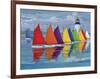 Rainbow Fleet-Paul Brent-Framed Art Print