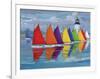 Rainbow Fleet-Paul Brent-Framed Art Print