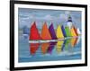 Rainbow Fleet-Paul Brent-Framed Art Print