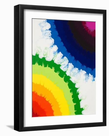 Rainbow Flip-Ajoya Grace-Framed Art Print