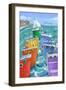 Rainbow Flotilla-Peter Adderley-Framed Art Print