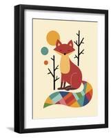 Rainbow Fox-Andy Westface-Framed Premium Giclee Print