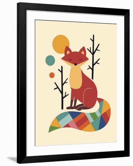 Rainbow Fox-Andy Westface-Framed Giclee Print