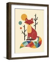 Rainbow Fox-Andy Westface-Framed Giclee Print