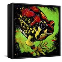 Rainbow Frog-null-Framed Stretched Canvas