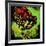 Rainbow Frog-null-Framed Art Print