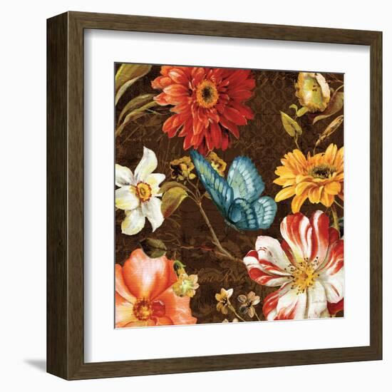 Rainbow Garden III-Lisa Audit-Framed Art Print