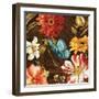 Rainbow Garden III-Lisa Audit-Framed Art Print