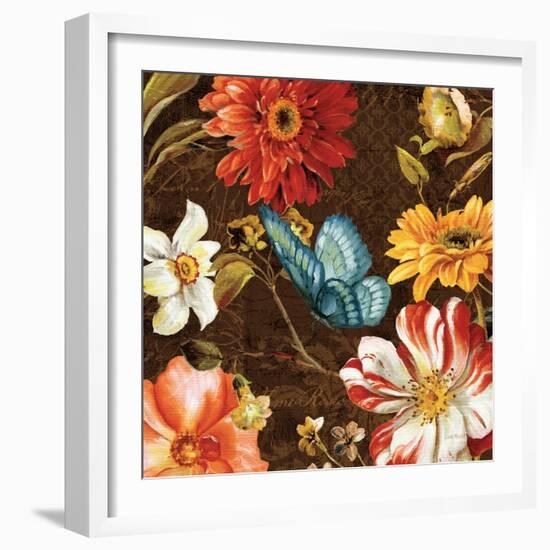 Rainbow Garden III-Lisa Audit-Framed Art Print