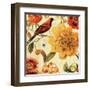 Rainbow Garden Spice II-Lisa Audit-Framed Art Print