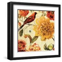 Rainbow Garden Spice II-Lisa Audit-Framed Art Print