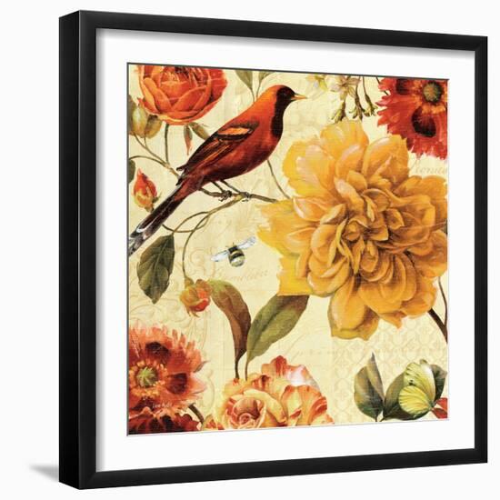 Rainbow Garden Spice II-Lisa Audit-Framed Art Print