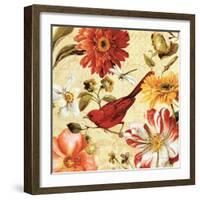 Rainbow Garden Spice III-Lisa Audit-Framed Art Print