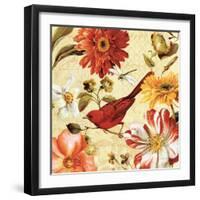 Rainbow Garden Spice III-Lisa Audit-Framed Art Print