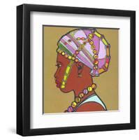 Rainbow Girl II-Jeff Mebuge-Framed Art Print