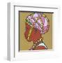 Rainbow Girl II-Jeff Mebuge-Framed Art Print