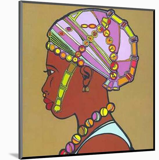 Rainbow Girl II-Jeff Mebuge-Mounted Art Print