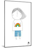 Rainbow Girl-Jane Foster-Mounted Art Print