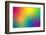 Rainbow Gradient Background for Pride Month-yganko-Framed Photographic Print