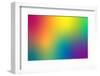 Rainbow Gradient Background for Pride Month-yganko-Framed Photographic Print