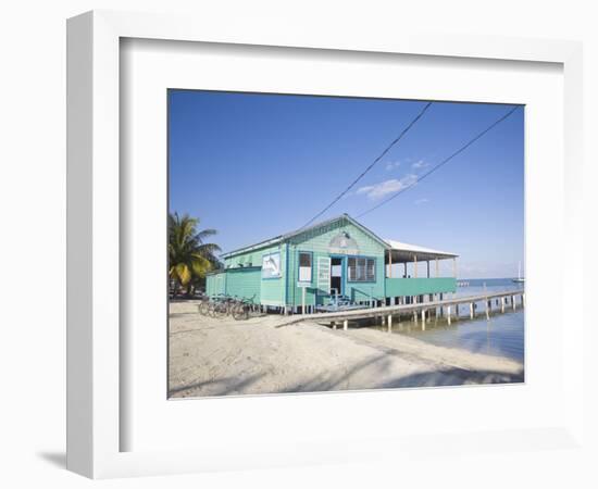 Rainbow Grill and Bar, Caye Caulker, Belize, Central America-Jane Sweeney-Framed Photographic Print