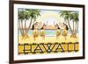 Rainbow Hawaii-Kerne Erickson-Framed Art Print