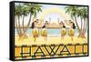 Rainbow Hawaii-Kerne Erickson-Framed Stretched Canvas