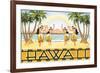 Rainbow Hawaii-Kerne Erickson-Framed Art Print