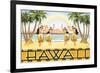 Rainbow Hawaii-Kerne Erickson-Framed Art Print